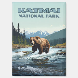 Aimant Parc national Katmai Alaska Bear Brooks