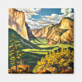 Aimant Parc national Yosemite Art de voyage