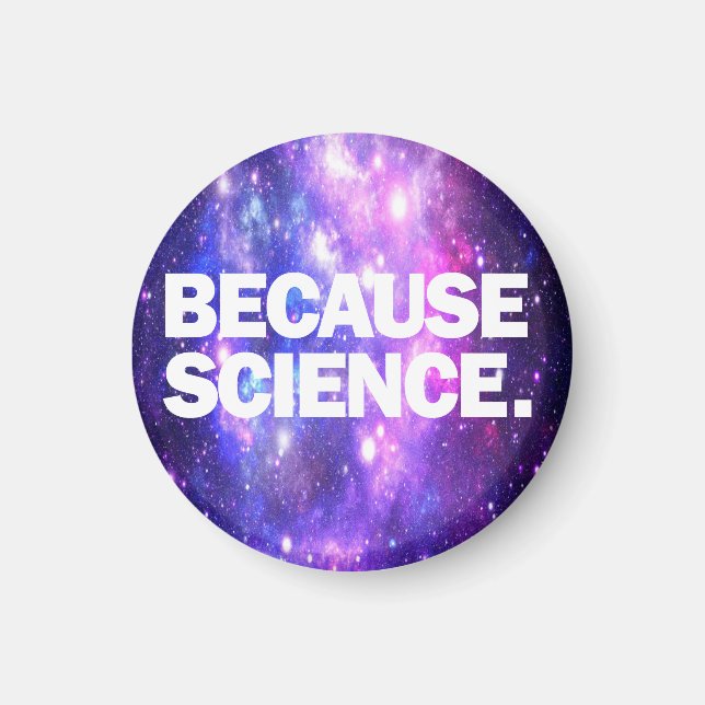 Aimant Parce que la science (Devant)