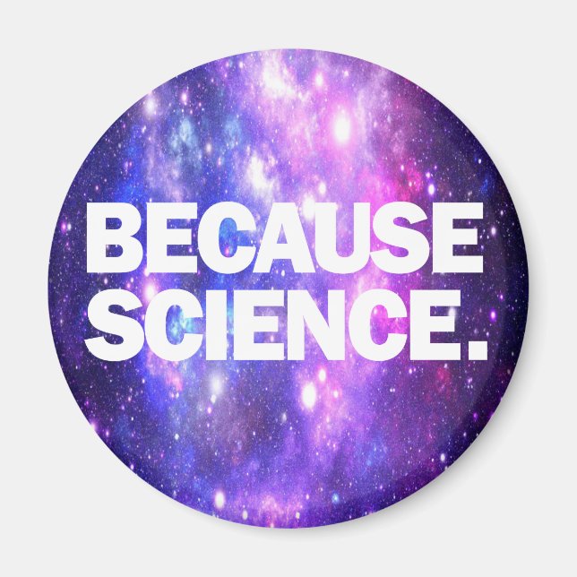 Aimant Parce que la science (Devant)