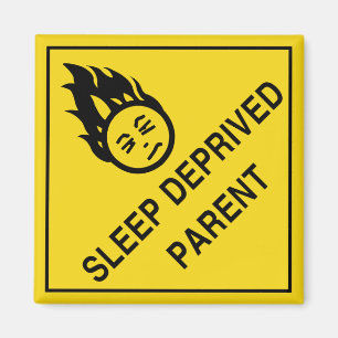 Aimant parent privé du sommeil