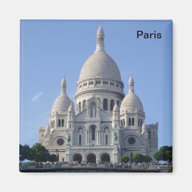 Aimant Paris - Basilique du Sacr�-Coeur - (Devant)