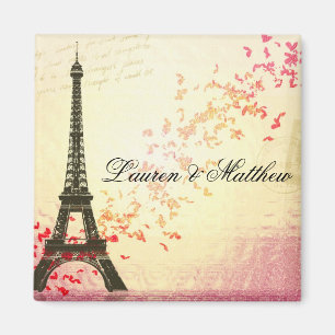 Aimant Paris dans l'amour - Tour Eiffel