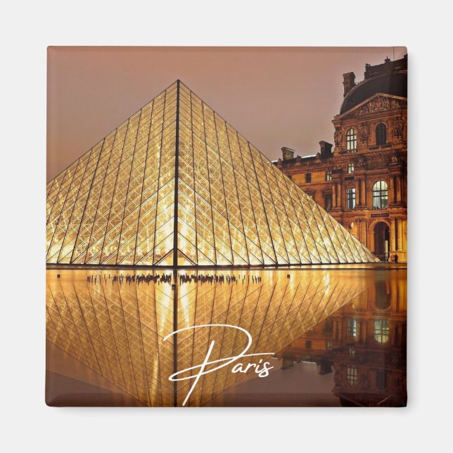 Aimant Paris Louvre (Paris) (Devant)