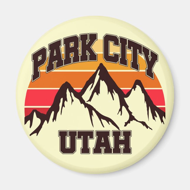 Aimant Park City, Utah (Devant)