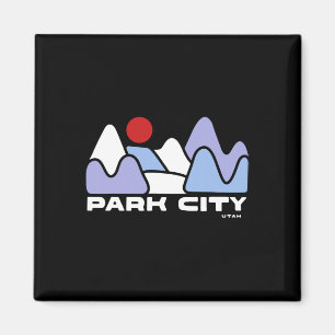 Aimant Park City Utah Mountain Randonnée Ski Winter Sport