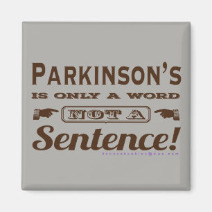 Aimant Parkinsons non marron de phrase
