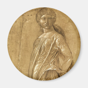 Aimant Parnassus, Muse dansante par Andrea Mantegna