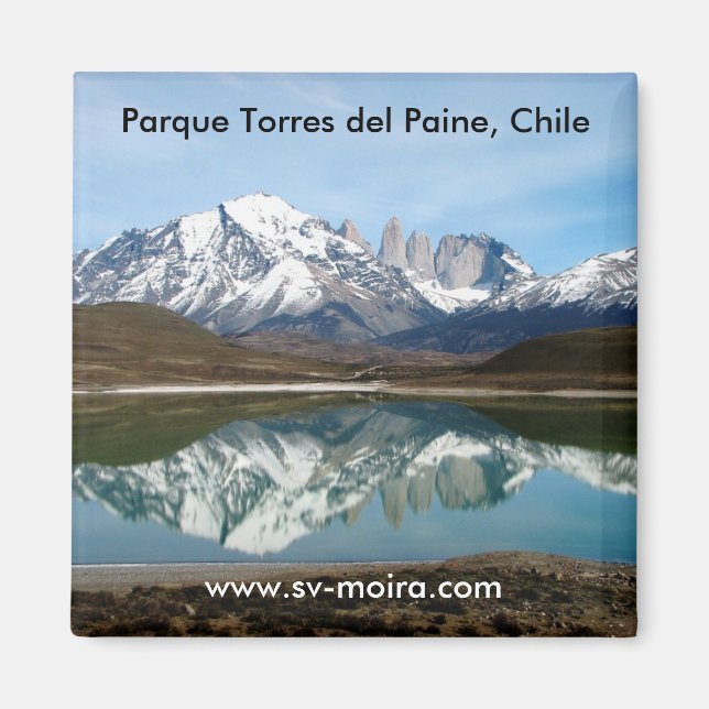Aimant Parque Torres del Paine, Chili (Devant)
