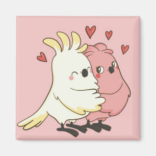 Aimant Parrots mignons