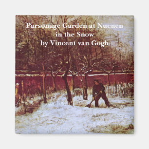 Aimant Parsonage Garden à Nuenen par Vincent van Gogh