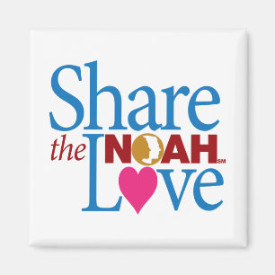Aimant Partagez l'aimant NOAH Love