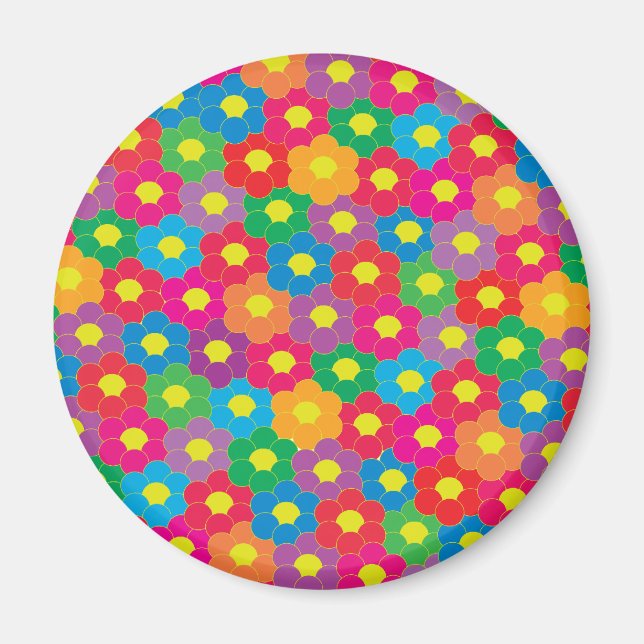 Aimant Particules de fleur (Devant)