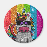 Parties scintillant arc-en-ciel Unicorn Sparkly LG