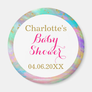 Aimant Parties scintillant d'or couleur Baby shower de fi