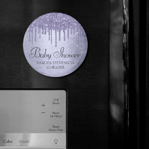 Aimant Parties scintillant pourpre de séchage   Lavender 