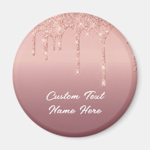 Aimant Parties scintillant rose Gold Blush Drivers Mariag