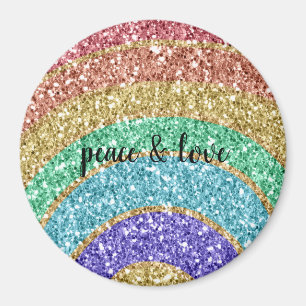 Aimant Parties scintillant Sparkle Gold Rainbow personnal