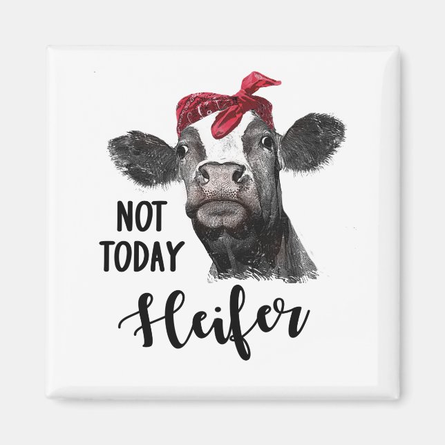 Aimant pas aujourd'hui heifer (Devant)