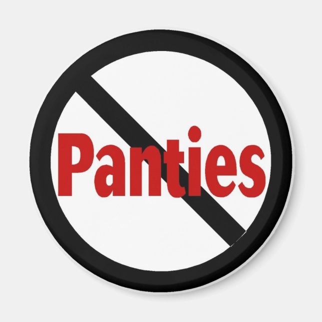 Aimant Pas de culotte (Devant)