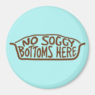 Aimant Pas de fond de soggy ici - Brown