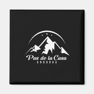 Aimant Pas De La Casa Andorre Station De Ski Ski Snowboar