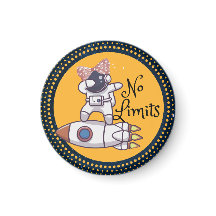 Pas De Limites Bébé Fille Douche Invitation