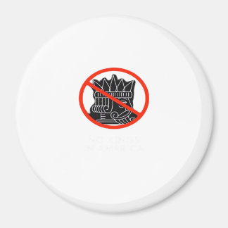 Aimant Pas de rois aux États-Unis America Say No King Cla