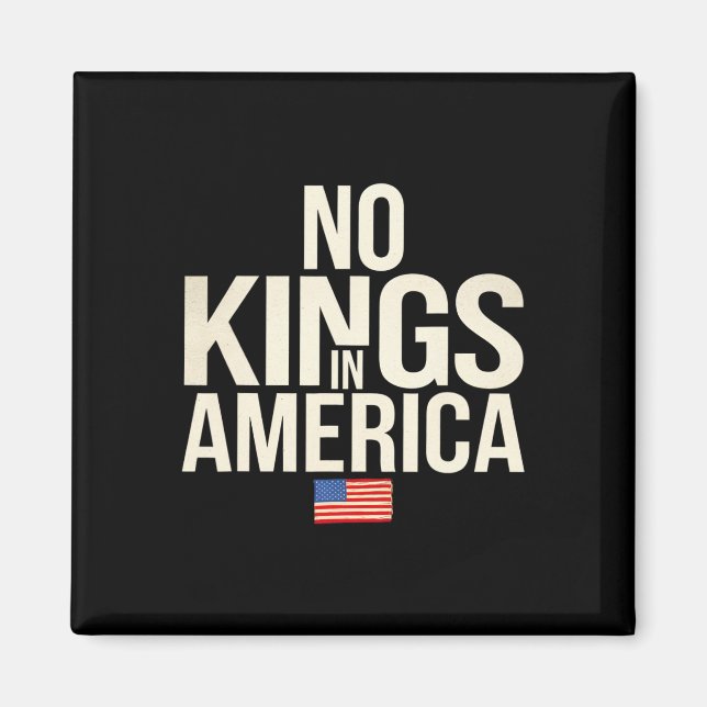 Aimant Pas De Rois En Amérique Démocratie États-Unis Inde (Devant)