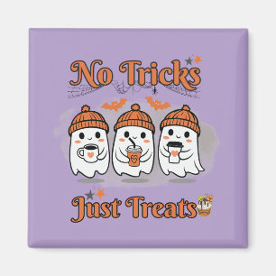 Aimant Pas De Trucs Juste Traite Halloween