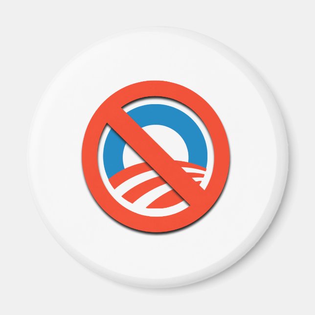 AIMANT PAS D'OBAMA / NON O (Devant)