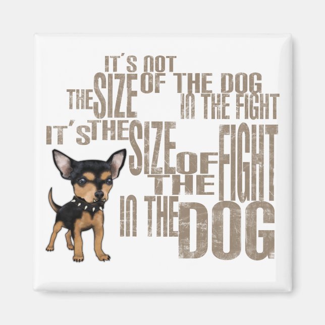 Aimant Pas la taille (Devant)