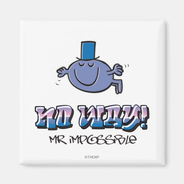 Aimant Pas question ! (Devant)