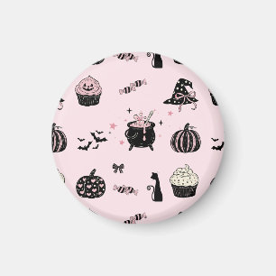Aimant Pas si Spooky Pinkoween