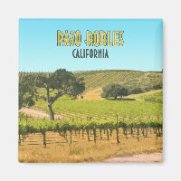 Paso Robles California Vineyard Vintage