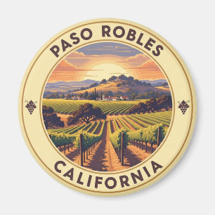 Aimant Paso Robles Côte centrale de Californie
