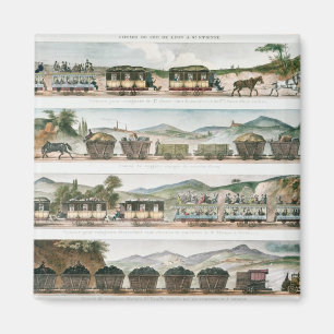 Aimant Passagers et fret sur la première ligne française