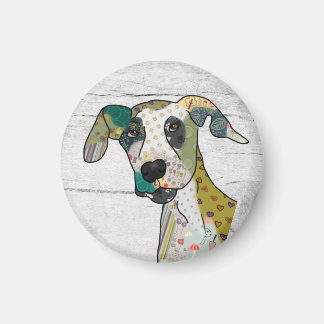 Aimant Patchworkhund