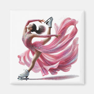 Aimant Patineur Artistique