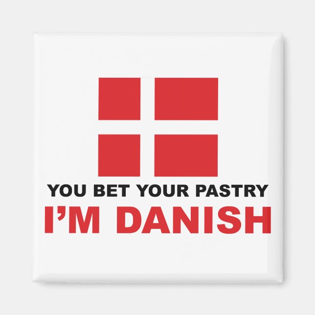 Aimant Pâtisserie danoise (Devant)