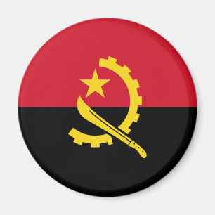 Aimant Patriotic Angolan Flag