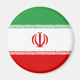 Aimant Patriotic Iran Flag