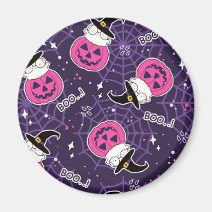 Aimant Patters de Cute Cats et Pumkins
