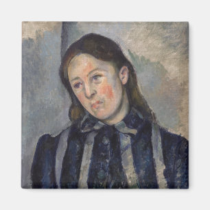 Aimant Paul Cezanne - Madame Cezanne avec cheveux loosené