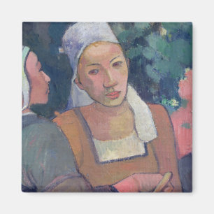 Aimant Paul Gauguin Breton Peasants, 1894 (huile sur ca