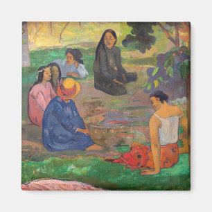 Aimant Paul Gauguin - La Conversation / Les Parau Parau
