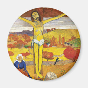 Aimant Paul Gauguin Le Christ Jaune Art Fin Vintage
