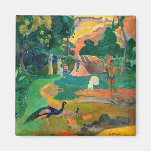 Aimant Paul Gauguin - Paysage avec Peacocks / Matamoe