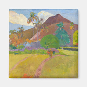Aimant Paul Gauguin - Paysage tahitien