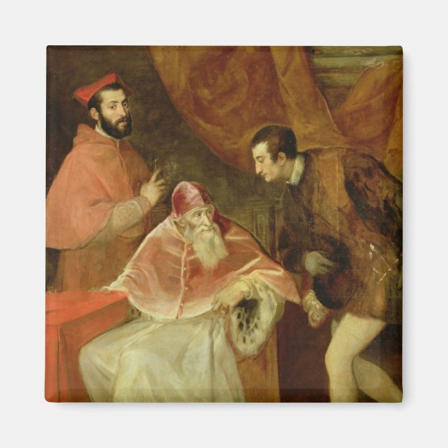 Aimant Paul III et ses neveux, 1545 (Devant)